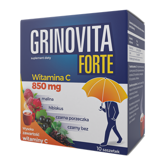 Grinovita Forte, 10 saszetek USZKODZONE OPAKOWANIE - zdjęcie produktu
