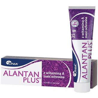 Alantan Plus, maść ochronna z witaminą A, 35 g USZKODZONE OPAKOWANIE - zdjęcie produktu