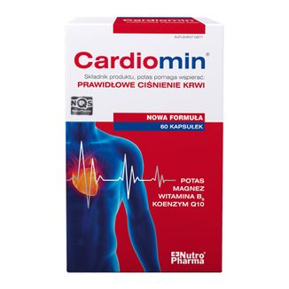Cardiomin, 60 kapsułek USZKODZONE OPAKOWANIE Cardiomin, 60 kapsułek USZKODZONE OPAKOWANIE - zdjęcie produktu