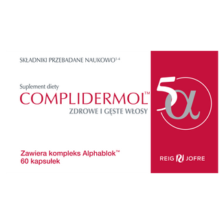 Complidermol 5 alfa, 60 kapsułek - zdjęcie produktu