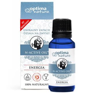 Optima Natura N-Active Oil Energia, naturalna mieszanka olejków eterycznych, 20 ml - zdjęcie produktu