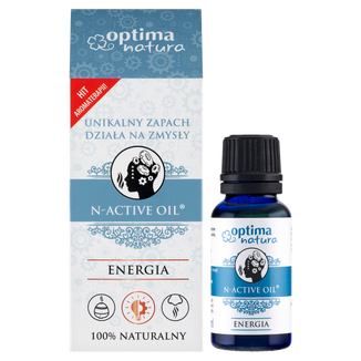 Optima Natura N-Active Oil Energia, naturalna mieszanka olejków eterycznych, 20 ml - zdjęcie produktu