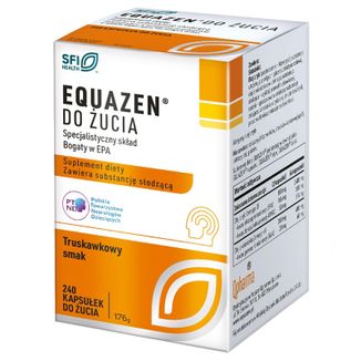 Equazen, 180 kapsułek do żucia + 60 kapsułek do żucia gratis - zdjęcie produktu