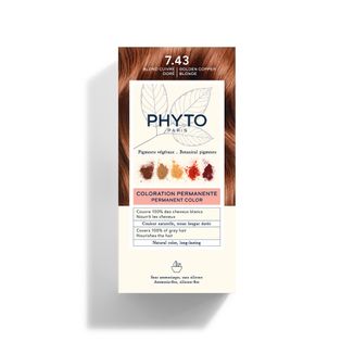 Phyto Color, farba do włosów, 7.43 miedziany złoty, 1 sztuka - zdjęcie produktu
