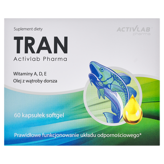 Activlab Pharma Tran 500 mg, 60 kapsułek Activlab Pharma Tran 500 mg, 60 kapsułek - zdjęcie produktu