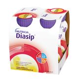 Diasip, preparat odżywczy dla diabetyków, smak waniliowy, 4 x 200 ml USZKODZONE OPAKOWANIE - miniaturka zdjęcia produktu