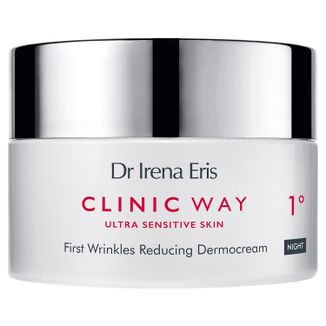 Dr Irena Eris Clinic Way 1°, dermokrem redukujący pierwsze zmarszczki, na noc, 50 ml - zdjęcie produktu