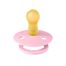 Bibs Colour, smoczek kauczukowy uspokajający, Lavender & Baby Pink, rozmiar M, od 6 miesiąca, 2 sztuki - miniaturka 3 zdjęcia produktu
