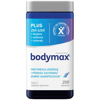 Bodymax Plus, 200 tabletek - zdjęcie produktu