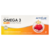 Activlab Pharma Omega 3 1000 mg, 60 kapsułek Activlab Pharma Omega 3 1000 mg, 60 kapsułek - miniaturka zdjęcia produktu