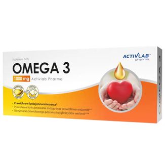 Activlab Pharma Omega 3 1000 mg, 60 kapsułek - zdjęcie produktu