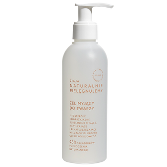 Ziaja Naturalnie Pielęgnujemy, żel myjący do twarzy, 190 ml - zdjęcie produktu