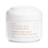 Ziaja Naturalnie Pielęgnujemy, bardzo odżywczy krem na dzień i na noc, 50 ml - miniaturka zdjęcia produktu