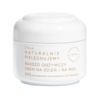 Ziaja Naturalnie Pielęgnujemy, bardzo odżywczy krem na dzień i na noc, 50 ml - zdjęcie produktu