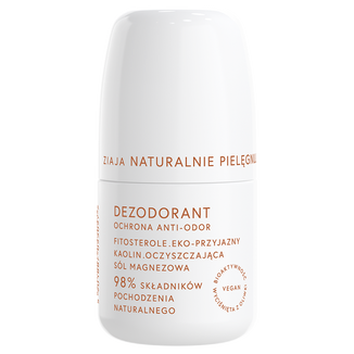 Ziaja Naturalnie Pielęgnujemy, dezodorant ochrona anti-odor, roll-on, 60 ml - zdjęcie produktu