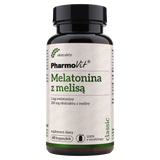 PharmoVit Melatonina z melisą, 60 kapsułek - miniaturka zdjęcia produktu