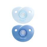Avent Soothie, smoczek uspokajający, silikonowy, ortodontyczny, boy, SCF099/21, 0-6 miesięcy, 2 sztuki - miniaturka zdjęcia produktu
