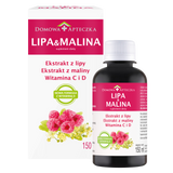 Lipa & Malina, dla dzieci powyżej 3 lat i dorosłych, smak malinowy, 150 ml - miniaturka zdjęcia produktu