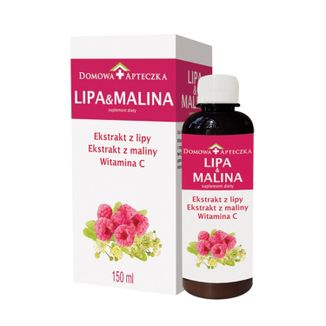 Lipa & Malina, dla dzieci powyżej 3 lat i dorosłych, smak malinowy, 150 ml - zdjęcie produktu