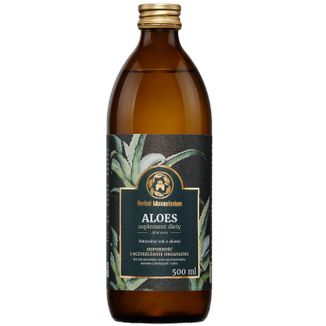 Herbal Monasterium Aloes, naturalny sok, 500 ml - zdjęcie produktu