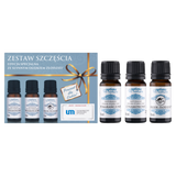Zestaw Szczęścia Optima Natura, naturalne olejki eteryczne, złodziei, cynamonowy, pomarańczowy, 3 x 10 ml - miniaturka zdjęcia produktu