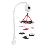 Canpol Babies, kontrastowa karuzela z pluszową pozytywką, Sensory Toys, od urodzenia, 1 sztuka USZKODZONE OPAKOWANIE - miniaturka zdjęcia produktu