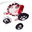 Canpol Babies, kontrastowa karuzela z pluszową pozytywką, Sensory Toys, od urodzenia, 1 sztuka USZKODZONE OPAKOWANIE - miniaturka 2 zdjęcia produktu