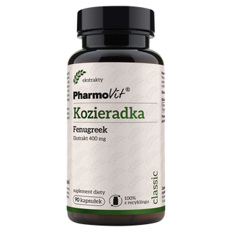 PharmoVit Kozieradka, 90 kapsułek - zdjęcie produktu