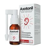 Axotonil 440 mg/ml, aerozol do uszu, roztwór, 10 ml - miniaturka zdjęcia produktu