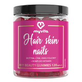 MyVita Hair Skin Nails, żelki, 120 sztuk KRÓTKA DATA - miniaturka zdjęcia produktu