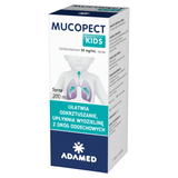 Mucopect Kids 50 mg/ ml, syrop dla dzieci, 200 ml USZKODZONE OPAKOWANIE - miniaturka zdjęcia produktu