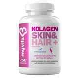 MyVita Kolagen Skin&Hair+, 250 tabletek - miniaturka zdjęcia produktu