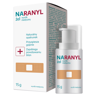 Naranyl, żel dla dorosłych i dzieci powyżej 3 roku życia, ze sreberem, 15g - zdjęcie produktu