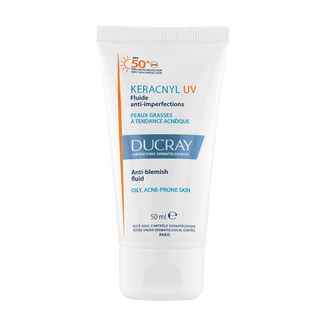 Ducray Keracnyl UV, fluid przeciw niedoskonałościom, 50 ml KRÓTKA DATA Ducray Keracnyl UV, fluid przeciw niedoskonałościom, 50 ml KRÓTKA DATA - zdjęcie produktu