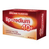 Liporedium 40+, 60 tabletek USZKODZONE OPAKOWANIE - miniaturka zdjęcia produktu