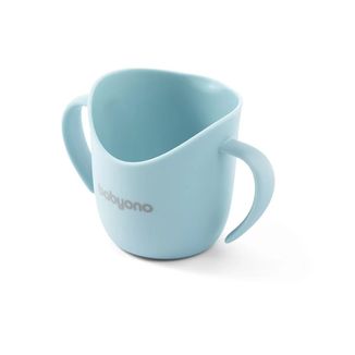 BabyOno, kubek treningowy, ergonomiczny, Flow, błękitny, 1463/03, od 6 miesiąca, 120 ml - zdjęcie produktu