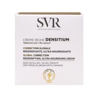 SVR Densitium Creme Riche, ujędrniający krem przeciwzmarszczkowy, cera dojrzała, sucha i bardzo sucha, 50 ml - zdjęcie produktu