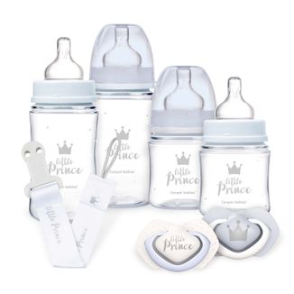 Zestaw Canpol Babies Baby Royal Baby Set Boy, wyprawka dla noworodka, 1 sztuka USZKODZONE OPAKOWANIE - zdjęcie produktu
