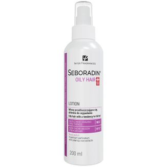 Seboradin Oily Hair, lotion do włosów przetłuszczających się i skłonnych do wypadania, 200 ml - zdjęcie produktu