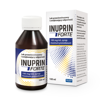 Inuprin Forte 100 mg/ml, syrop, 100 ml - zdjęcie produktu