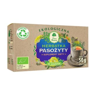 Dary Natury Pasożyty, herbatka ekologiczna, 2 g x 25 saszetek - zdjęcie produktu