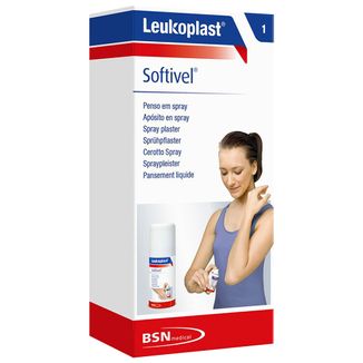 Leukoplast Softivel, opatrunek w sprayu, 30 ml KRÓTKA DATA - zdjęcie produktu