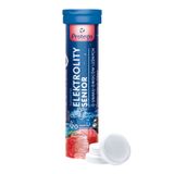 Protego Elektrolity Senior, smak owoców leśnych, 20 tabletek musujących  - miniaturka zdjęcia produktu