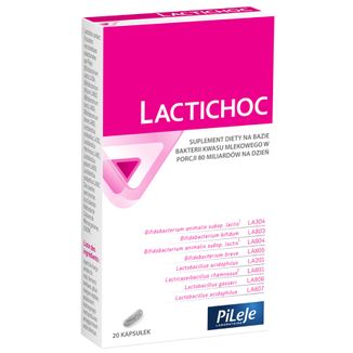 Lactichoc, 20 kapsułek - zdjęcie produktu