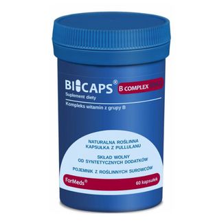 ForMeds Bicaps B Complex Max, 60 kapsułek - zdjęcie produktu
