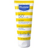 Mustela Sun Bebe Enfant-Famille, mleczko przeciwsłoneczne do twarzy i ciała, SPF 50+, 100 ml - miniaturka zdjęcia produktu