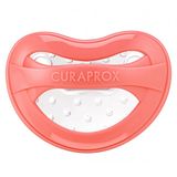 Curaprox Baby, smoczek uspokajający, silikonowy, koralowy, rozmiar 2, 18-36 miesięcy, 1 sztuka - miniaturka zdjęcia produktu