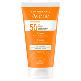 Avene Sun, krem ochronny do twarzy, skóra sucha i wrażliwa, SPF 50+, 50 ml - miniaturka zdjęcia produktu