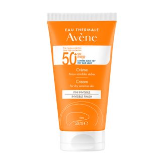 Avene Sun, krem ochronny do twarzy, skóra sucha i wrażliwa, SPF 50+, 50 ml - zdjęcie produktu