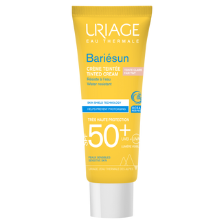 Uriage Bariesun, przeciwsłoneczny krem tonujący, jasny beż, SPF 50+, 50 ml - zdjęcie produktu